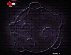 تابلو نئون طرح فانتزی شماره 206 در ابعا مختلف + آداپتور