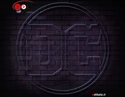 تابلو نئون طرح سینمایی شماره 10 در ابعاد مختلف +آداپتور+ فایل لایه باز