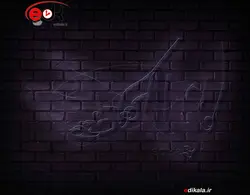 تابلو نئون طرح عاشقانه شماره 4 در ابعاد مختلف +آداپتور+ فایل لایه باز