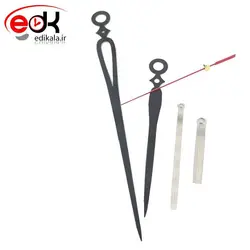 عقربه ساعت بزرگ ,ساعت شمار و دقیقه شمار نقره ای