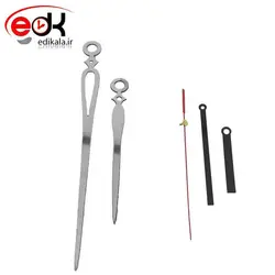 عقربه ساعت بزرگ ,ساعت شمار و دقیقه شمار نقره ای