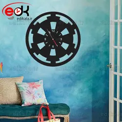ساعت دیواری فانتزی طرح توپ شماره 1 در پنج رنگ