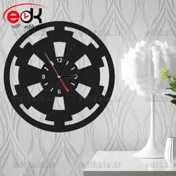 ساعت دیواری فانتزی طرح توپ شماره 1 در پنج رنگ