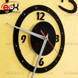 ساعت دیواری فانتزی طرح جان دل شماره 2