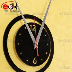 ساعت دیواری فانتزی طرح جان دل شماره 1 در پنج رنگ