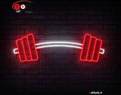 تابلو نئون طرح بدنسازی شماره 7 در ابعاد مختلف + آداپتور