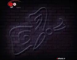 تابلو نئون طرح پروانه شماره 3 در ابعاد مختلف +آداپتور+ فایل لایه باز