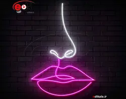 تابلو نئون طرح عاشقانه شماره 9 در ابعاد مختلف +آداپتور+ فایل لایه باز