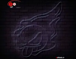 تابلو نئون طرح کارتونی شماره 70 در ابعاد مختلف + آداپتور