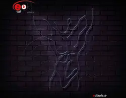 تابلو نئون طرح بدنسازی شماره 10 در ابعاد مختلف + آداپتور