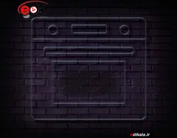 تابلو نئون طرح فر شماره 2 در ابعاد مختلف +آداپتور+ فایل لایه باز