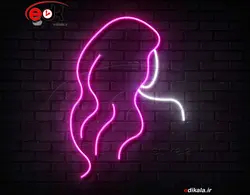 تابلو نئون طرح فانتزی شماره 286 در ابعا مختلف + آداپتور