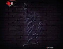 تابلو نئون طرح فانتزی شماره 289 در ابعا مختلف + آداپتور