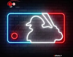 تابلو نئون طرح ورزشی شماره 9 در ابعاد مختلف +آداپتور+ فایل لایه باز