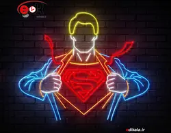 تابلو نئون طرح سینمایی شماره 19 در ابعاد مختلف +آداپتور+ فایل لایه باز