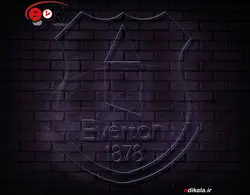 تابلو نئون طرح لوگو اورتون شماره 1 در ابعاد مختلف +آداپتور+ فایل لایه باز