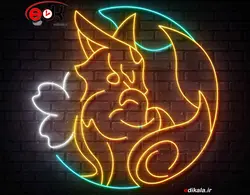 تابلو نئون طرح کارتونی شماره 82 در ابعاد مختلف + آداپتور