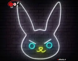 تابلو نئون طرح کارتونی شماره 79 در ابعاد مختلف + آداپتور