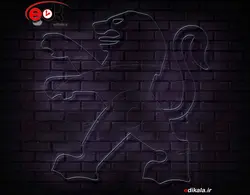 تابلو نئون طرح لوگو پژو شماره 1 در ابعاد مختلف +آداپتور+ فایل لایه باز