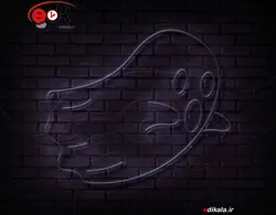 تابلو نئون طرح روح شماره 25 در ابعاد مختلف + آداپتور