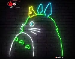 تابلو نئون طرح کارتونی شماره 120 در ابعاد مختلف + اداپتور