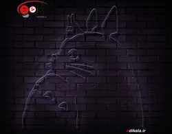 تابلو نئون طرح کارتونی شماره 120 در ابعاد مختلف + اداپتور