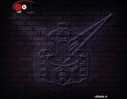 تابلو نئون طرح کارتونی شماره 118 در ابعاد مختلف + اداپتور