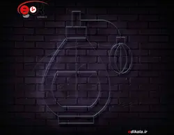 تابلو نئون طرح عطر شماره 6 در ابعاد مختلف +آداپتور+ فایل لایه باز