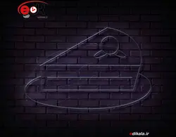 تابلو نئون طرح کیک شماره 16 در ابعاد مختلف +آداپتور+ فایل لایه باز