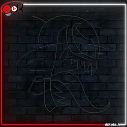 تابلو نئون طرح ونوم شماره 1 در ابعاد مختلف