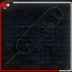 تابلو نئون طرح هات داگ سوخاری شماره 1 در ابعاد مختلف