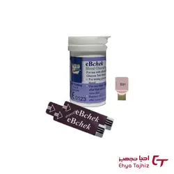 نوار تست قندخون ای بی چک مدل EB002