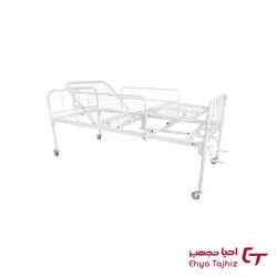 تخت بیمار سه شکن رویه توری