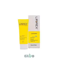 کرم ضد آفتاب پوست خشک و حساس لیپورکس SPF50 بژ طبیعی 2 - ایطو شاپ