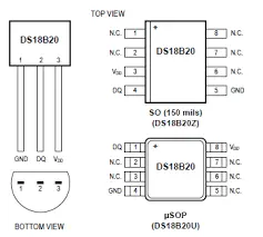 سنسور دما دیجیتال DS18B20