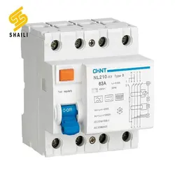 کلید محافظ جان چهار پل 25 آمپر CHINT | الکتروشایلی