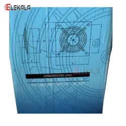 هواکش فلزی خانگی دمنده مدل VMA-30C4S