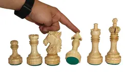 مهره چوبی شطرنج کلاسیک مدل سلطنتی