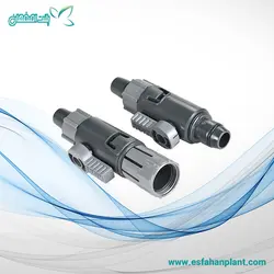 شیر یدک باز و بست فیلتر های سطلی قطر ۱۶ میلی متر Eheim
