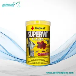 غذای ماهی سوپر ویت پولکی تروپیکال (۶۰ گرم) Supervit Flakes Tropical - پلنت اصفهان