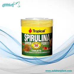 غذایی قرصی حاوی ۳۶ درصد اسپیرولینا مدل Super Spirulina Forte Tablets