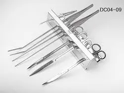 استند استیل نگهدارنده پنس و قیچی و ملزومات آکواریومی موفان