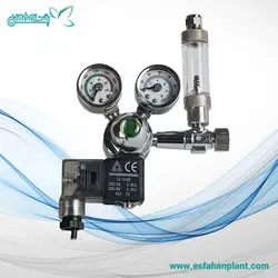 مانومتر CO2 شیربرقی دار کد ۶۴۱ ایستا