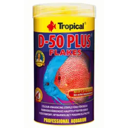 غذای پولکی دیسکاس D-50 Plus تروپیکال۲۵۰میلی لیتر