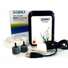پمپ هوای شارژیUSBدار۲خروجیSB-4000سوبو