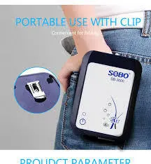 پمپ هوای شارژیUSBدار۲خروجیSB-4000سوبو