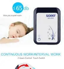 پمپ هوای شارژیUSBدار۲خروجیSB-4000سوبو
