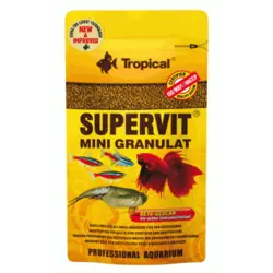 غذای گرانول سایز مینی برای انواع ماهی ۱۰گرم مدل Supervit Mini Granulat