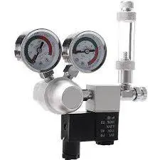 مانومتر و رگلاتور co2شیربرقی دار آکوامدلRG04 AQUA Aquarium Co2 Regulato