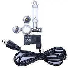 مانومتر و رگلاتور co2شیربرقی دار آکوامدلRG03 AQUA Aquarium Co2 Regulato